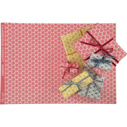Selvedge & Cambridge Imprint, Gift Wrapping Paper (Assortment Of Colours Available) -Magazine World 200925 114128 TOSEND048x20482