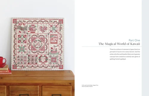 Kawaii Appliqué Quilts From Japan: How One Country’s Love Of All Things Tiny Powers Today's Most Intricate Quilts, Naomi Ichikawa And Teresa Duryea Wong -Magazine World 81v9zOcQGyL. SL1500