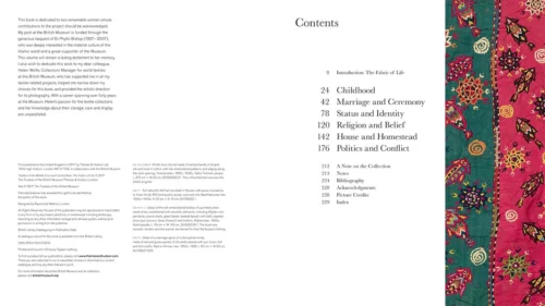 "PRE-ORDER" Textiles Of The Middle East And Central Asia: The Fabric Of Life, Fahmida Suleman -Magazine World 9780500519912 IN05