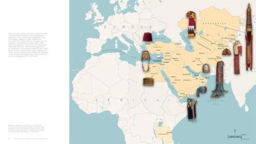 "PRE-ORDER" Textiles Of The Middle East And Central Asia: The Fabric Of Life, Fahmida Suleman -Magazine World 9780500519912 IN06