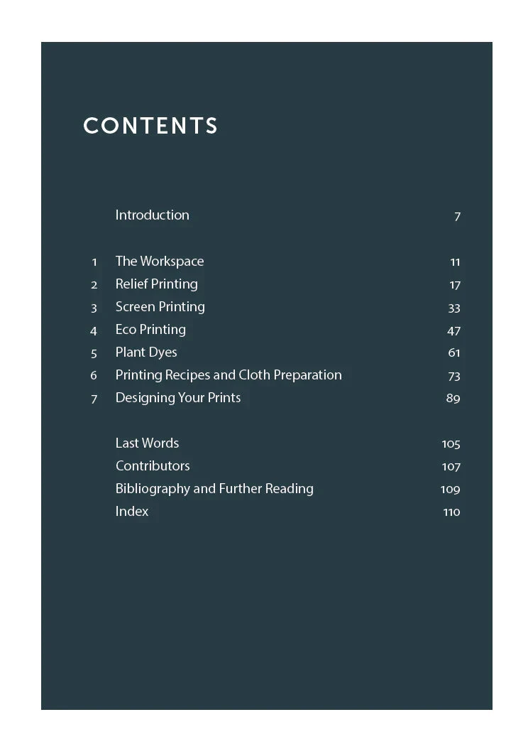 "PRE-ORDER" Printing With Natural Dyes, Nicola Criffe 3 "PRE-ORDER" Printing With Natural Dyes, Nicola Criffe - Image 3