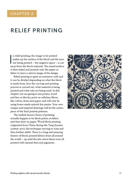 "PRE-ORDER" Printing With Natural Dyes, Nicola Criffe 10 "PRE-ORDER" Printing With Natural Dyes, Nicola Criffe -Magazine World 9780719843242sc1 2000x 38e18d35 6c14 4edc 9d27 3efd58ef8ca8