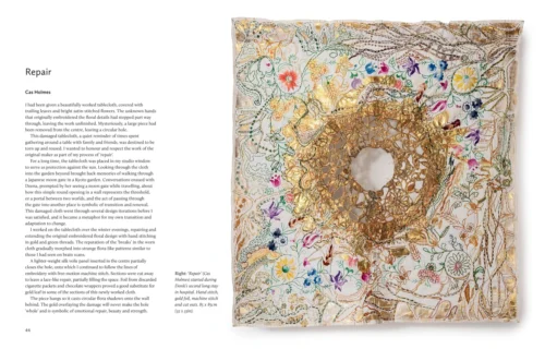 Soulful Stitch: Finding Creativity In Crisis, Cas Holmes And Deena Beverley -Magazine World FINALSoulfulStitchCONSUMERSPREAD2 scaled