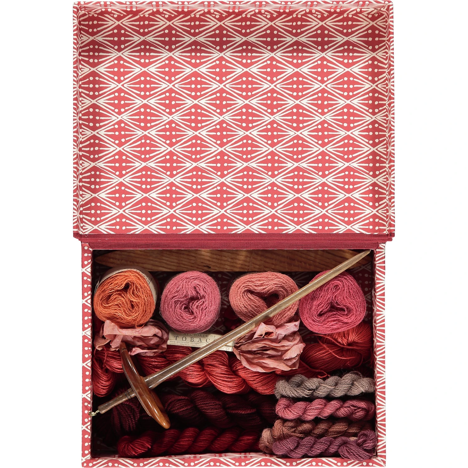 Selvedge And Cambridge Imprint, Haberdashery Box (Assortment Of Colours Available) 4 Selvedge And Cambridge Imprint, Haberdashery Box (Assortment Of Colours Available) - Image 4